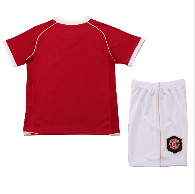 06-07 kids kit Manchester United home soccer jersey-Retro version: Ajax 24-25 Home Stadium Jersey - Fans Version : Adidas luxuryfootballshirts.com: https://www.luxuryfootballshirts.com/