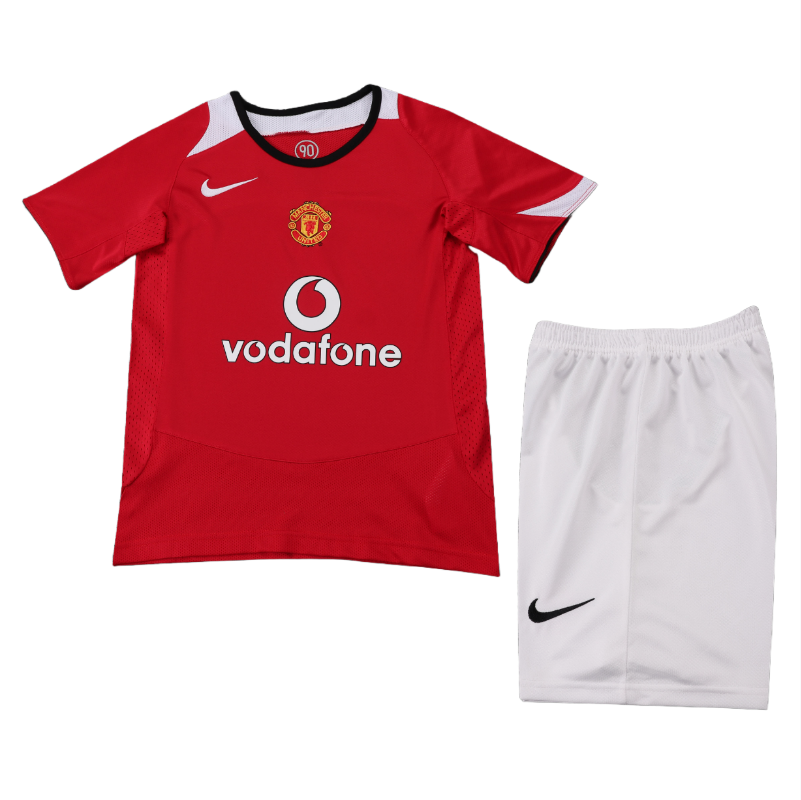 05-06 kids kit Manchester United home soccer jersey-Retro version: Ajax 24-25 Home Stadium Jersey - Fans Version : Adidas luxuryfootballshirts.com: https://www.luxuryfootballshirts.com/