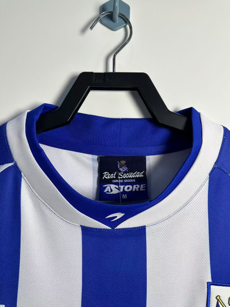 02-03 Real Sociedad Home soccer jersey-Retro version: Ajax 24-25 Home Stadium Jersey - Fans Version : Adidas luxuryfootballshirts.com: https://www.luxuryfootballshirts.com/
