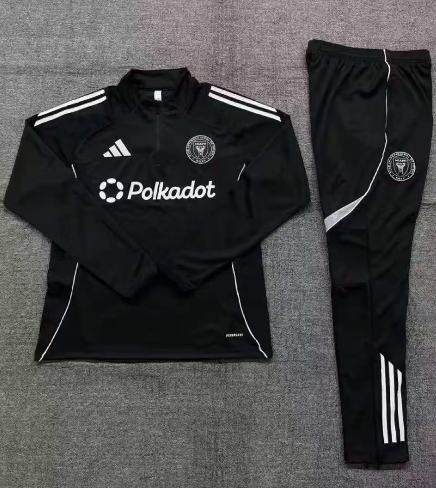 25-26 Inter Miami kids long-sleeved half-pull training suit kit: Ajax 24-25 Home Stadium Jersey - Fans Version : Adidas luxuryfootballshirts.com: https://www.luxuryfootballshirts.com/