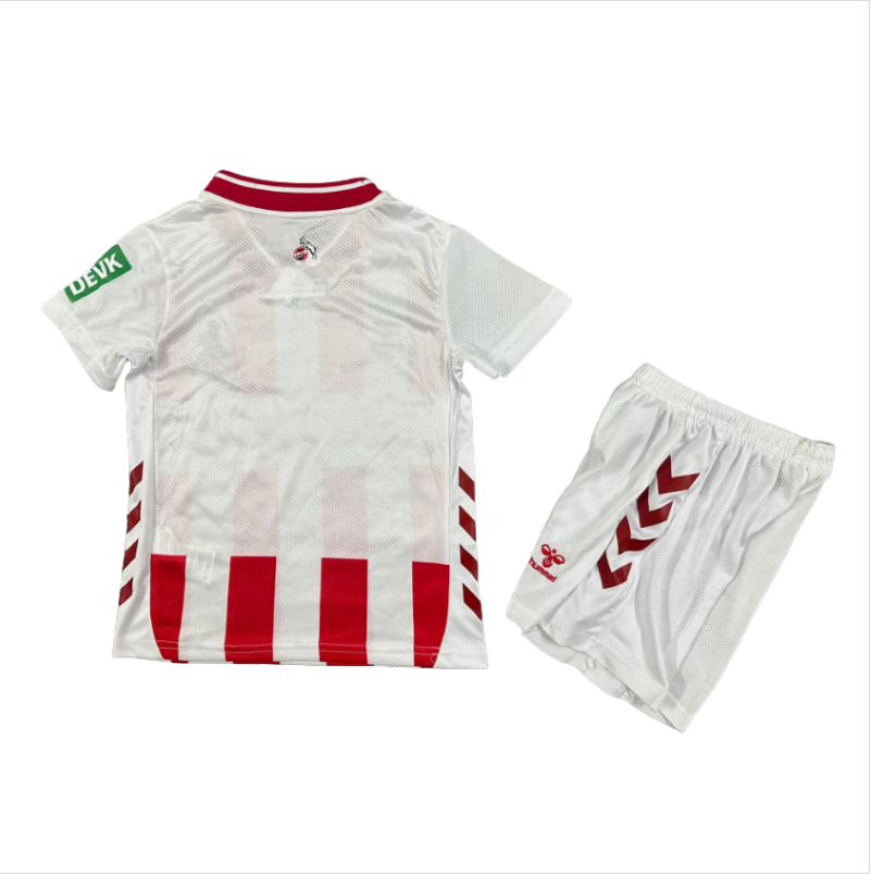 25-26 kids kit Koln Home soccer jersey-Fans Version: Ajax 24-25 Home Stadium Jersey - Fans Version : Adidas luxuryfootballshirts.com: https://www.luxuryfootballshirts.com/