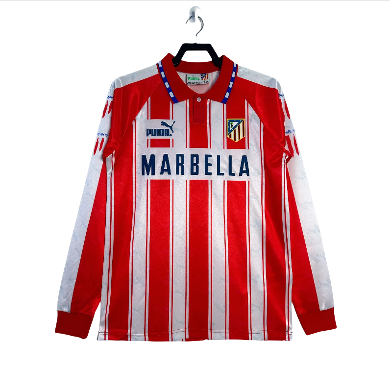 94-95 Atletico Madrid Home long sleeves soccer jersey-Retro version: Ajax 24-25 Home Stadium Jersey - Fans Version : Adidas luxuryfootballshirts.com: https://www.luxuryfootballshirts.com/