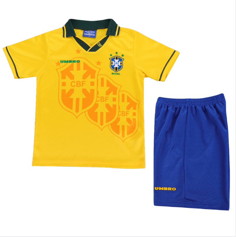 94 kids kit Brazil home soccer jersey-Retro version: Ajax 24-25 Home Stadium Jersey - Fans Version : Adidas luxuryfootballshirts.com: https://www.luxuryfootballshirts.com/
