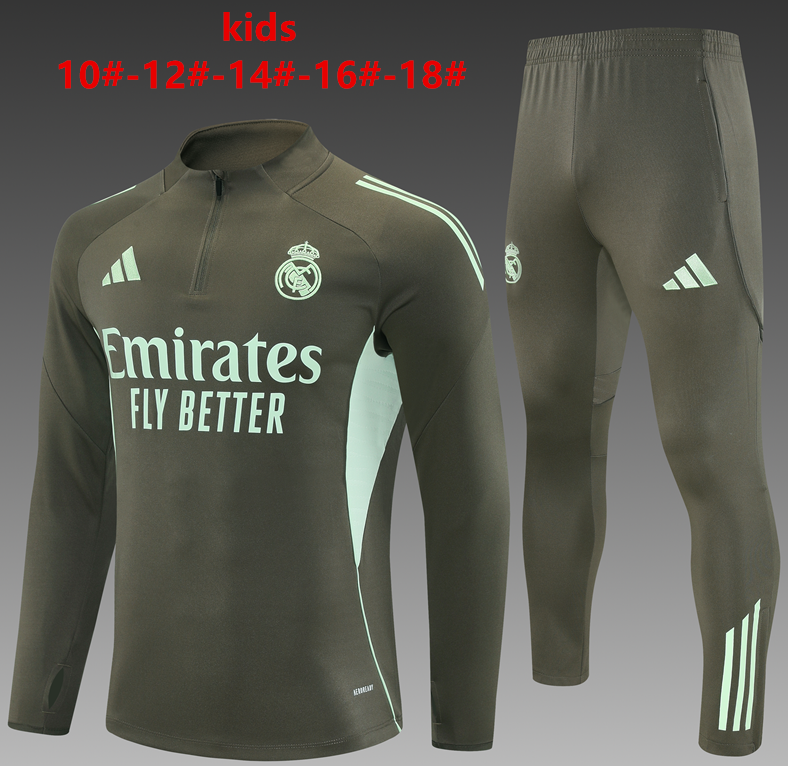 25-26 Real Madrid kids long-sleeved half-pull training suit kit: Ajax 24-25 Home Stadium Jersey - Fans Version : Adidas luxuryfootballshirts.com: https://www.luxuryfootballshirts.com/