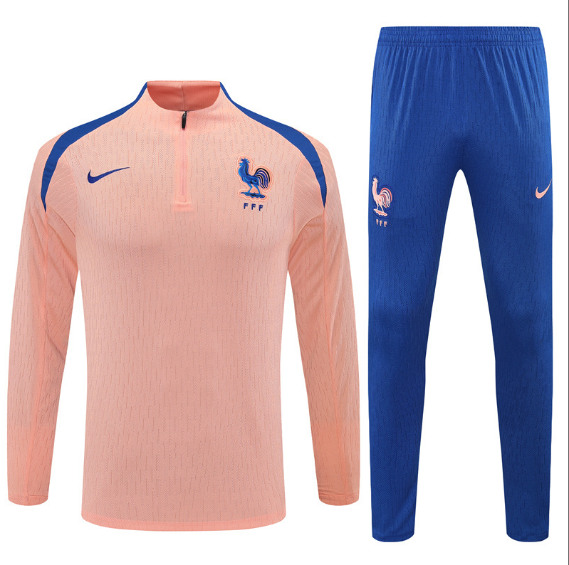 25-26 France adult long-sleeved half-pull training suit kit: Ajax 24-25 Home Stadium Jersey - Fans Version : Adidas luxuryfootballshirts.com: https://www.luxuryfootballshirts.com/