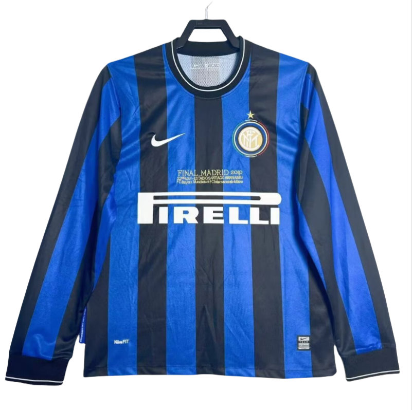 09-10 Inter Milan home soccer jersey-Long Sleeve Retro version: Ajax 24-25 Home Stadium Jersey - Fans Version : Adidas luxuryfootballshirts.com: https://www.luxuryfootballshirts.com/