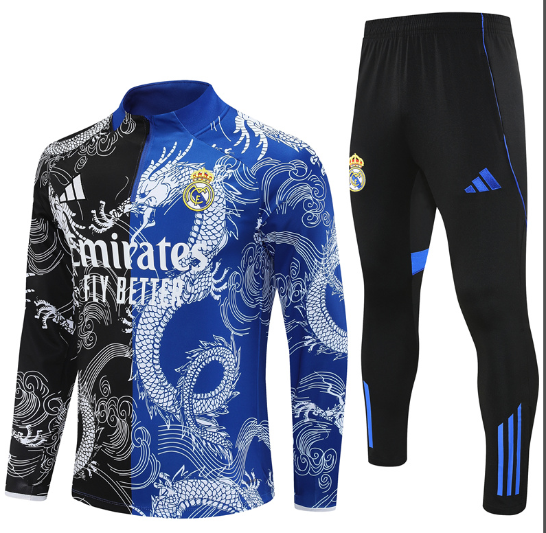 25-26 Real Madrid adult long-sleeved half-pull training suit kit: Ajax 24-25 Home Stadium Jersey - Fans Version : Adidas luxuryfootballshirts.com: https://www.luxuryfootballshirts.com/