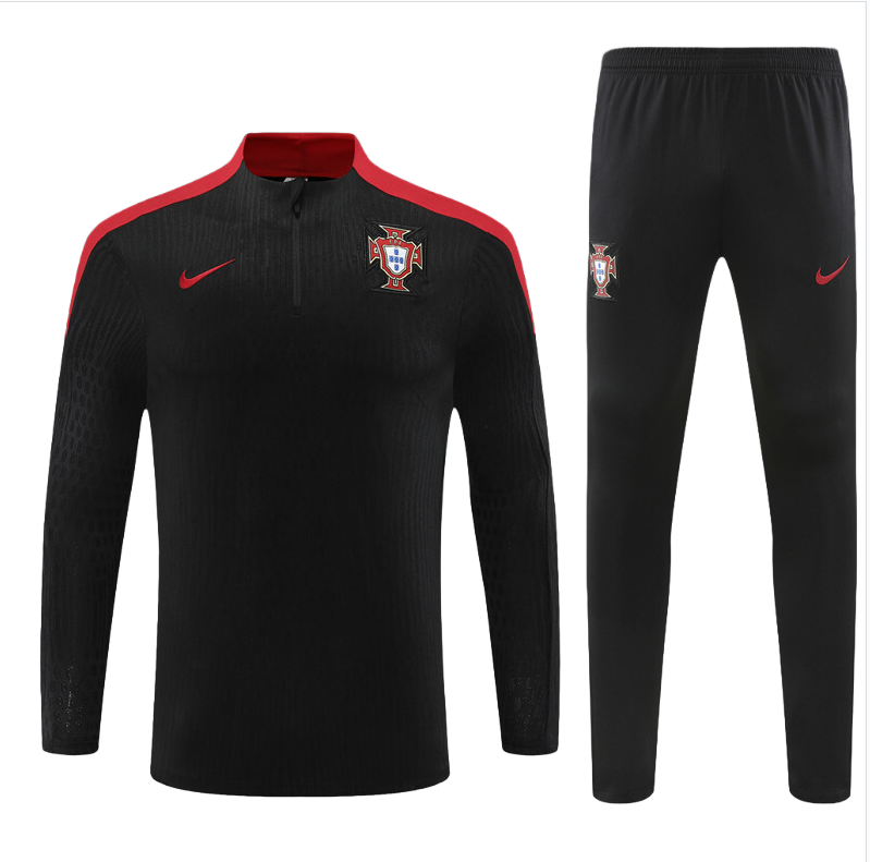 24-25 Portugal kids long-sleeved half-pull training suit kit: Ajax 24-25 Home Stadium Jersey - Fans Version : Adidas luxuryfootballshirts.com: https://www.luxuryfootballshirts.com/