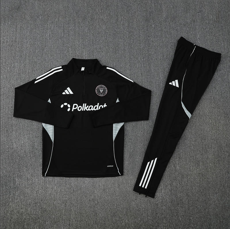 25-26 Inter Miami adult long-sleeved half-pull training suit kit: Ajax 24-25 Home Stadium Jersey - Fans Version : Adidas luxuryfootballshirts.com: https://www.luxuryfootballshirts.com/