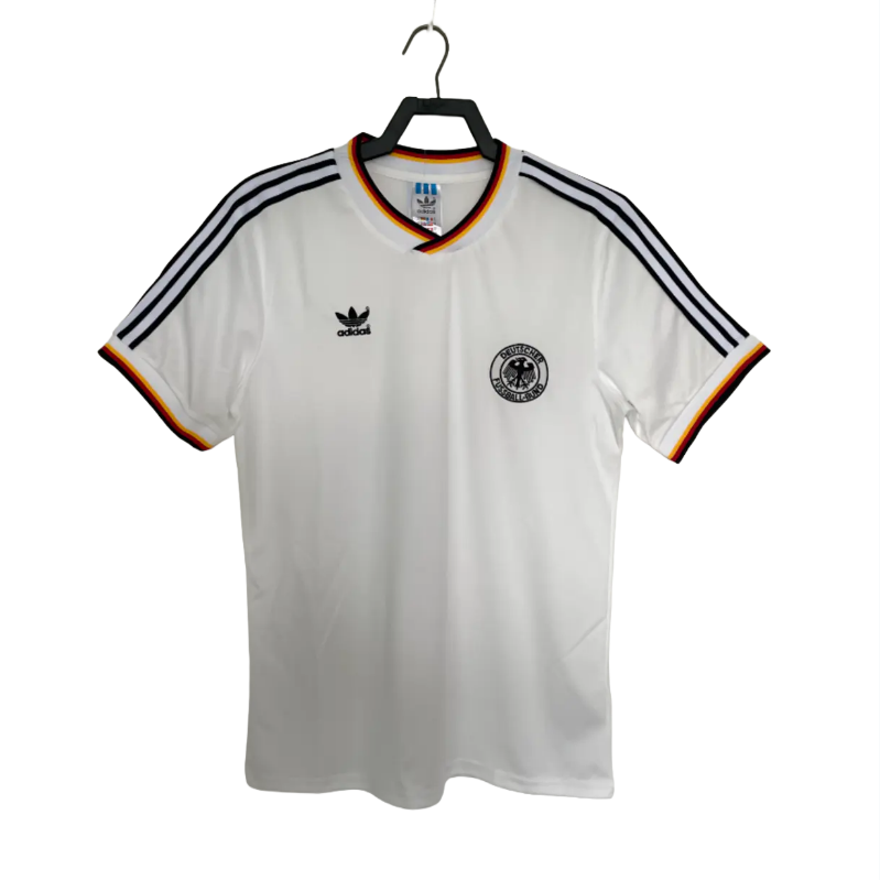 1986 Germany Home soccer jersey-Retro version: Ajax 24-25 Home Stadium Jersey - Fans Version : Adidas luxuryfootballshirts.com: https://www.luxuryfootballshirts.com/