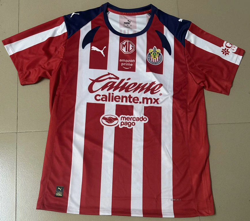 25-26 Chivas Home soccer jersey-Fans Version: Ajax 24-25 Home Stadium Jersey - Fans Version mysite: Adidas luxuryfootballshirts.com: https://www.luxuryfootballshirts.com/