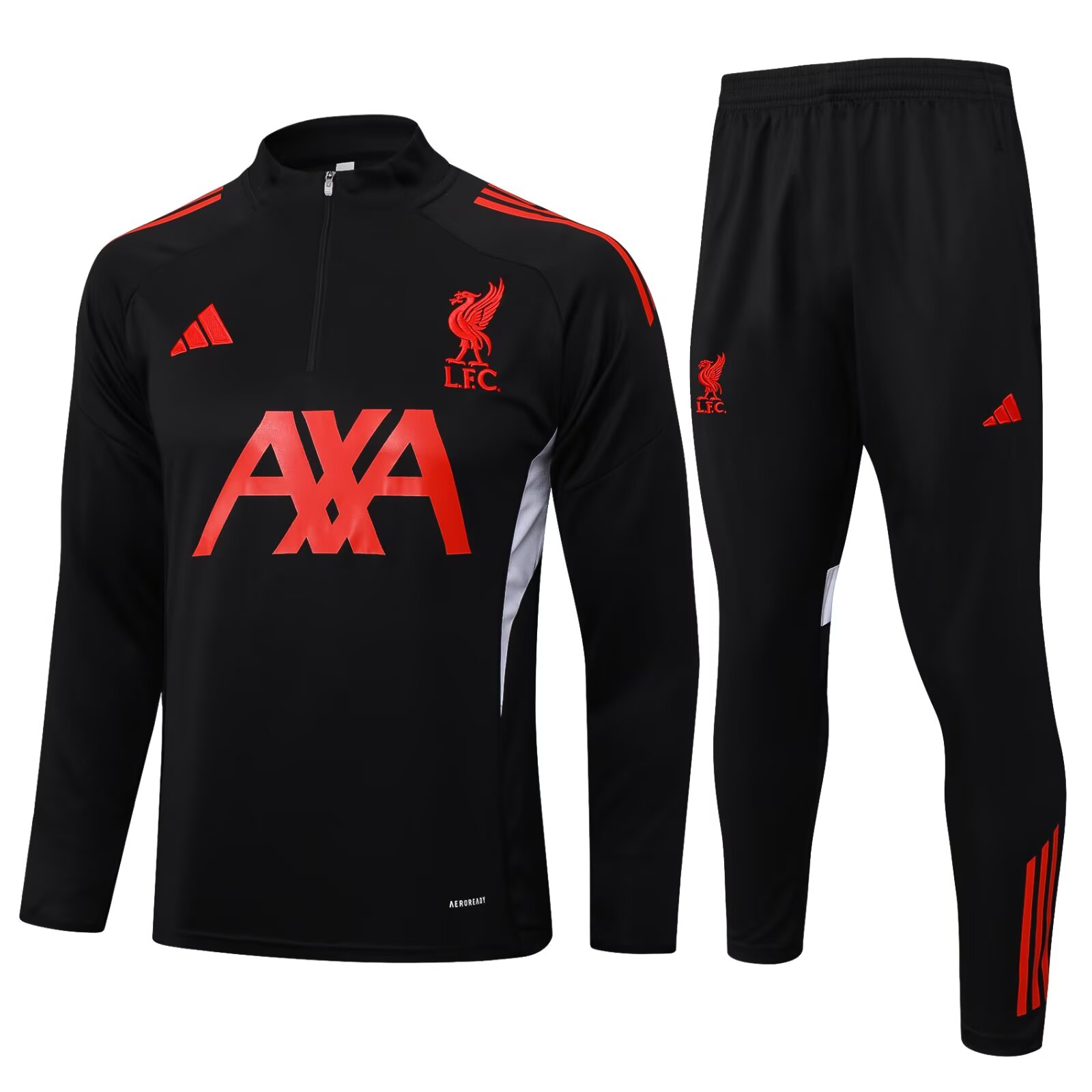 25-26 Liverpool adult long-sleeved half-pull training suit kit: Ajax 24-25 Home Stadium Jersey - Fans Version : Adidas luxuryfootballshirts.com: https://www.luxuryfootballshirts.com/