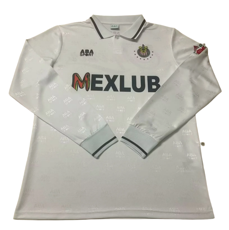 94-95 Chivas Away long sleeves soccer jersey-Retro version: Ajax 24-25 Home Stadium Jersey - Fans Version : Adidas luxuryfootballshirts.com: https://www.luxuryfootballshirts.com/