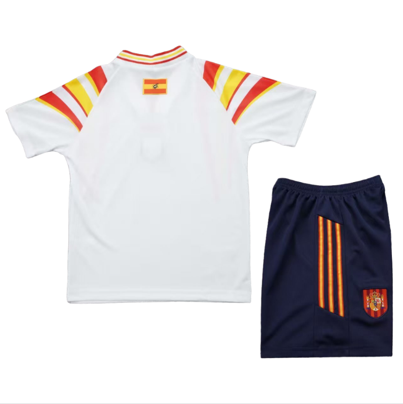 96 kids kit Spain second away soccer jersey-Retro version: Ajax 24-25 Home Stadium Jersey - Fans Version : Adidas luxuryfootballshirts.com: https://www.luxuryfootballshirts.com/