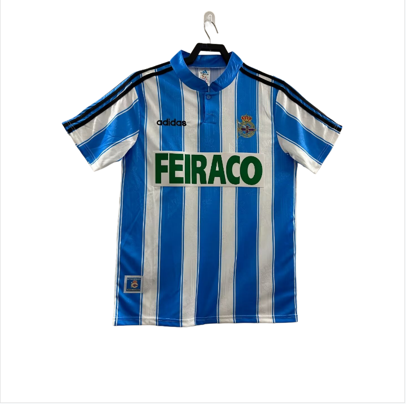 97-98 Real Deportivo La Coruna Home soccer jersey-Retro version: Ajax 24-25 Home Stadium Jersey - Fans Version : Adidas luxuryfootballshirts.com: https://www.luxuryfootballshirts.com/