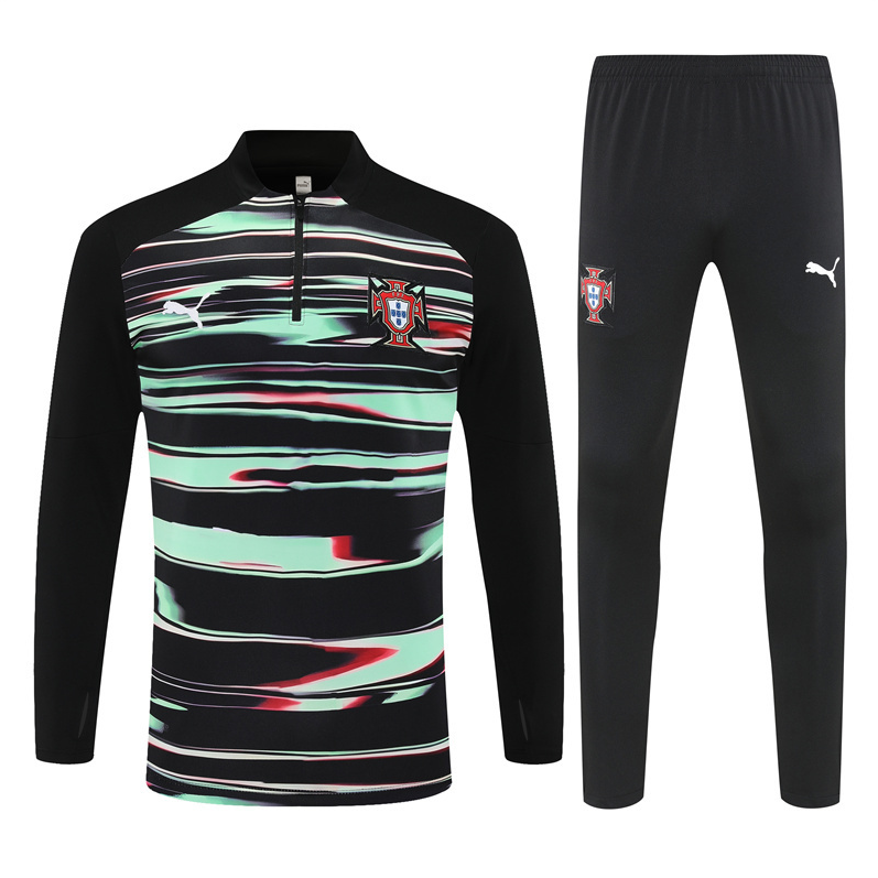 25-26 Portugal adult long-sleeved half-pull training suit kit: Ajax 24-25 Home Stadium Jersey - Fans Version : Adidas luxuryfootballshirts.com: https://www.luxuryfootballshirts.com/