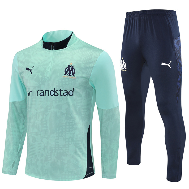 25-26 Marseille adult long-sleeved half-pull training suit kit: Ajax 24-25 Home Stadium Jersey - Fans Version : Adidas luxuryfootballshirts.com: https://www.luxuryfootballshirts.com/
