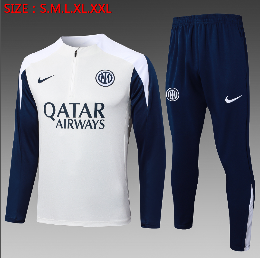 25-26 Inter Milan adult long-sleeved half-pull training suit kit: Ajax 24-25 Home Stadium Jersey - Fans Version : Adidas luxuryfootballshirts.com: https://www.luxuryfootballshirts.com/