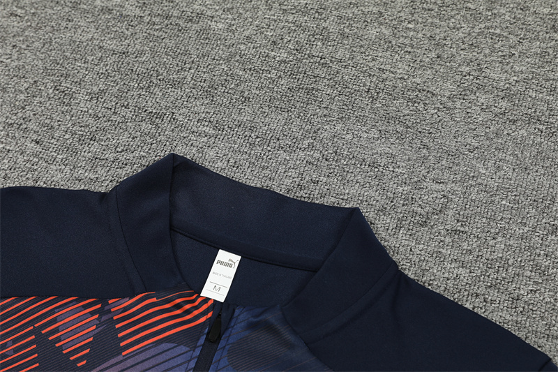 24-25 Marseille adult long-sleeved half-pull training suit kit: Ajax 24-25 Home Stadium Jersey - Fans Version : Adidas luxuryfootballshirts.com: https://www.luxuryfootballshirts.com/