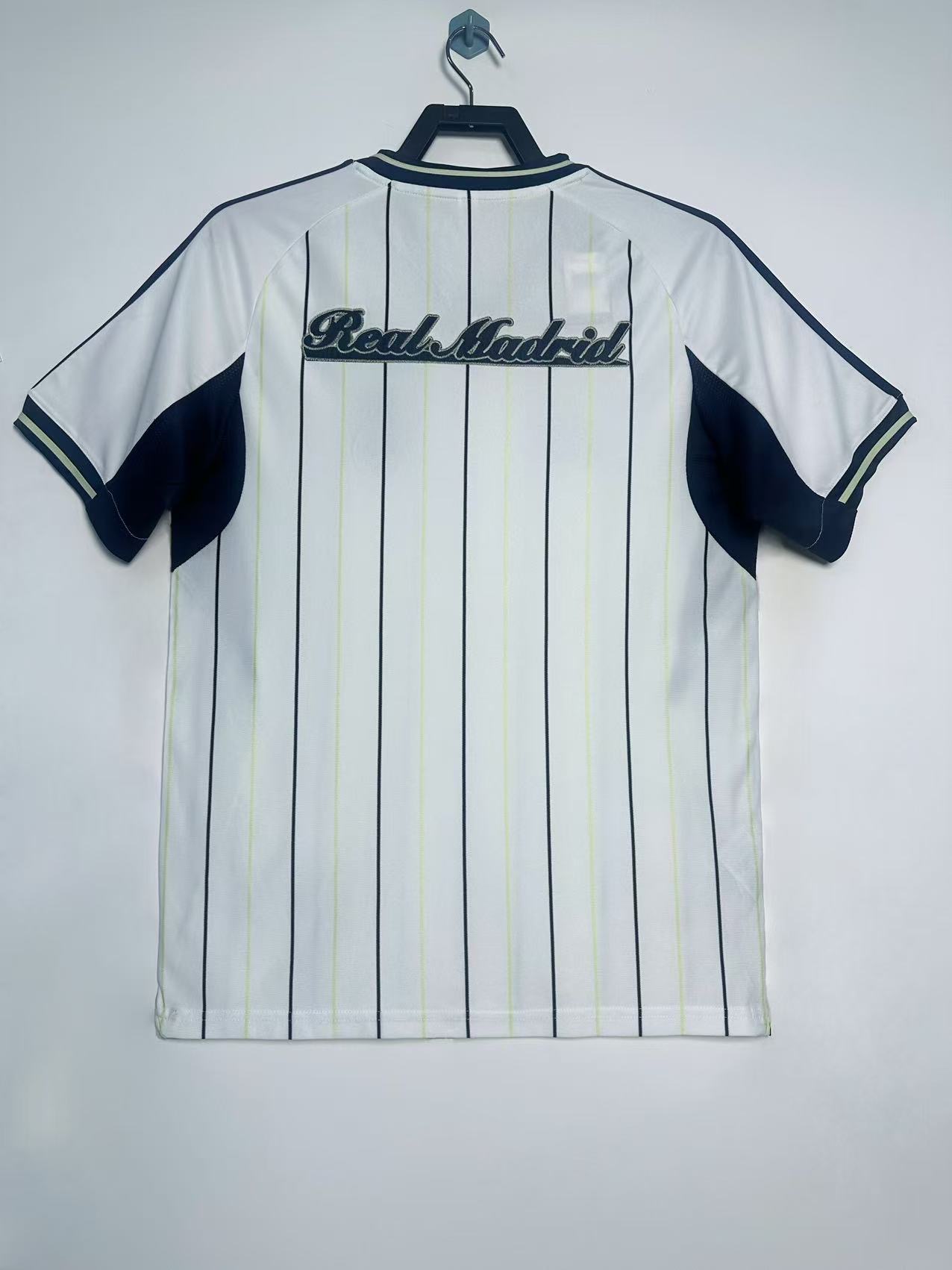 25-26 Real Madrid white striped short sleeve Style Baseball uniform: Ajax 24-25 Home Stadium Jersey - Fans Version : Adidas luxuryfootballshirts.com: https://www.luxuryfootballshirts.com/