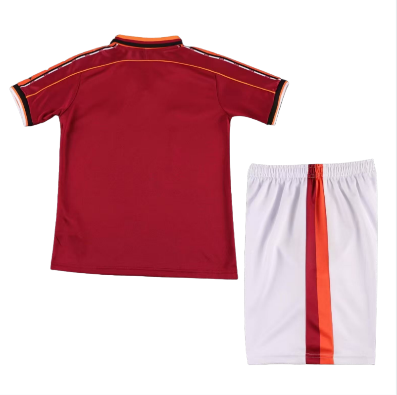 98-99 kids kit Roma home soccer jersey-Retro version: Ajax 24-25 Home Stadium Jersey - Fans Version : Adidas luxuryfootballshirts.com: https://www.luxuryfootballshirts.com/