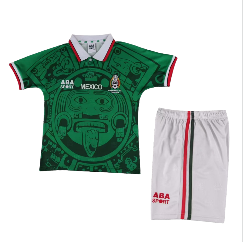 98 kids kit Mexico home soccer jersey-Retro version: Ajax 24-25 Home Stadium Jersey - Fans Version : Adidas luxuryfootballshirts.com: https://www.luxuryfootballshirts.com/