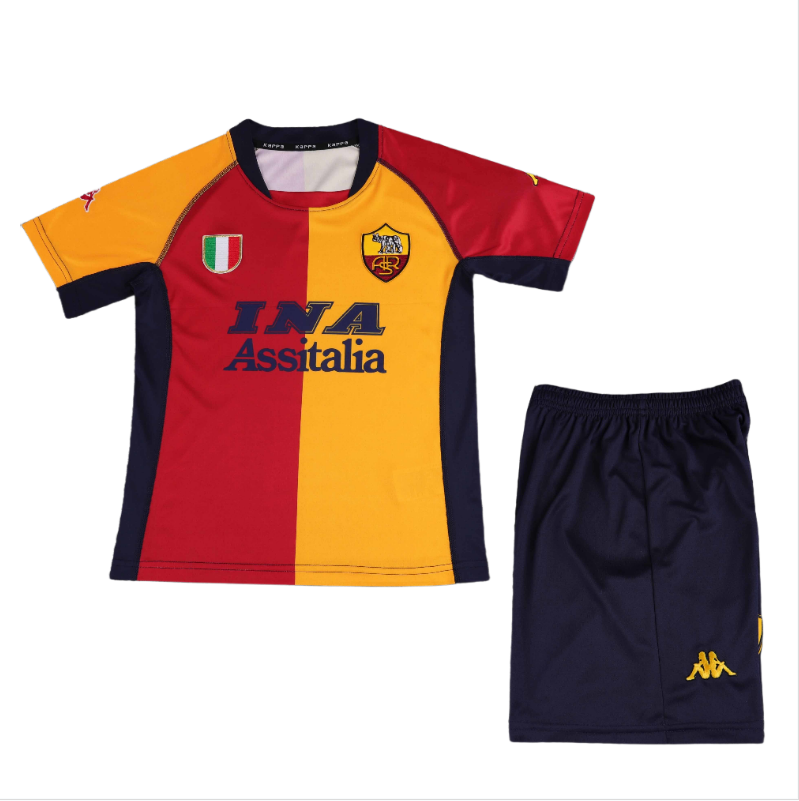 00-01 kids kit Roma home soccer jersey-Retro version: Ajax 24-25 Home Stadium Jersey - Fans Version : Adidas luxuryfootballshirts.com: https://www.luxuryfootballshirts.com/