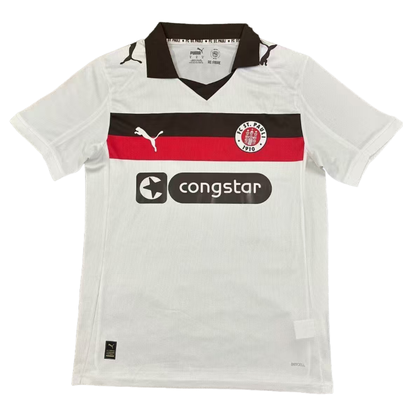 25-26 FC St. Pauli Away soccer jersey-Fans Version: Ajax 24-25 Home Stadium Jersey - Fans Version : Adidas luxuryfootballshirts.com: https://www.luxuryfootballshirts.com/