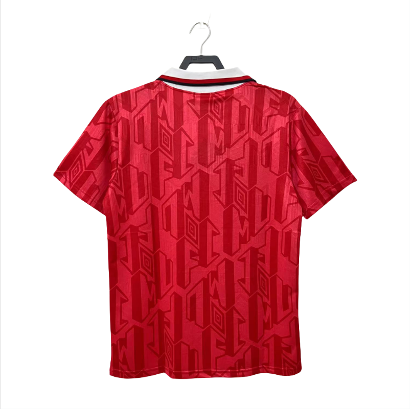 92-94 Manchester United home soccer jersey- Retro version: Ajax 24-25 Home Stadium Jersey - Fans Version mysite: Adidas luxuryfootballshirts.com: https://www.luxuryfootballshirts.com/