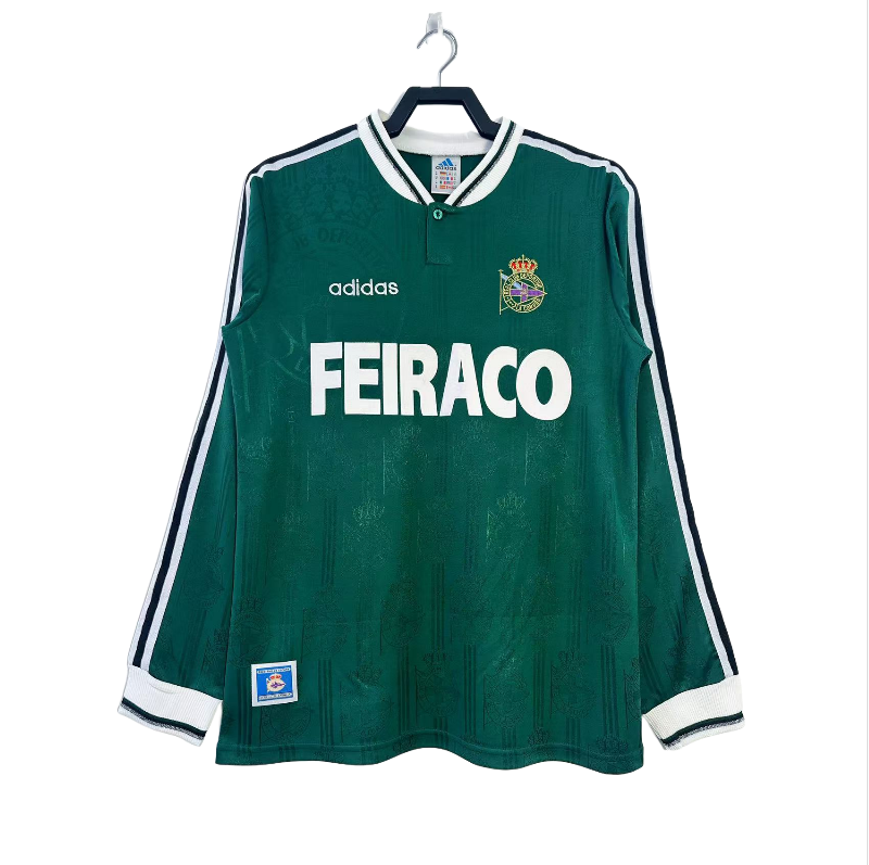 99-00 Real Deportivo La Coruna away long soccer jersey-Retro version: Ajax 24-25 Home Stadium Jersey - Fans Version : Adidas luxuryfootballshirts.com: https://www.luxuryfootballshirts.com/