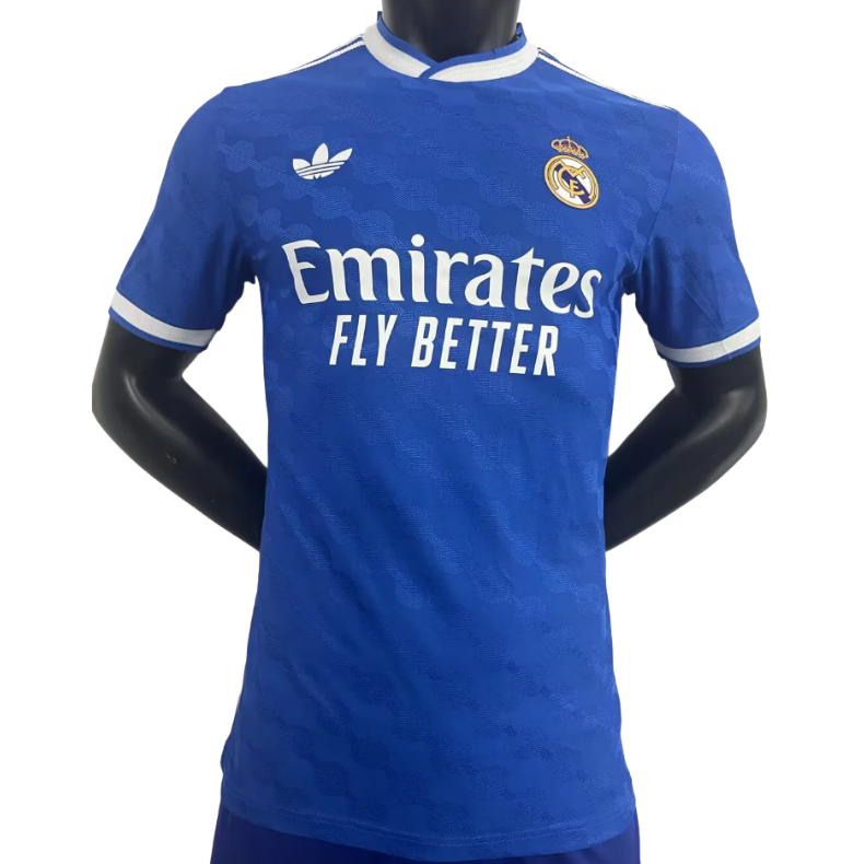 25-26 Real Madrid Second away soccer jersey-Player Version: Ajax 24-25 Home Stadium Jersey - Fans Version : Adidas luxuryfootballshirts.com: https://www.luxuryfootballshirts.com/