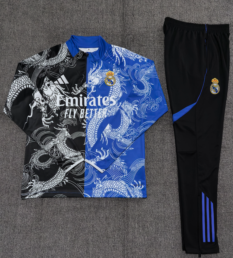 25-26 Real Madrid kids long-sleeved half-pull training suit kit: Ajax 24-25 Home Stadium Jersey - Fans Version : Adidas luxuryfootballshirts.com: https://www.luxuryfootballshirts.com/