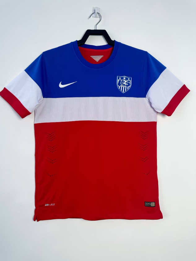 2014 USA Away soccer jersey-Retro version: Ajax 24-25 Home Stadium Jersey - Fans Version : Adidas luxuryfootballshirts.com: https://www.luxuryfootballshirts.com/