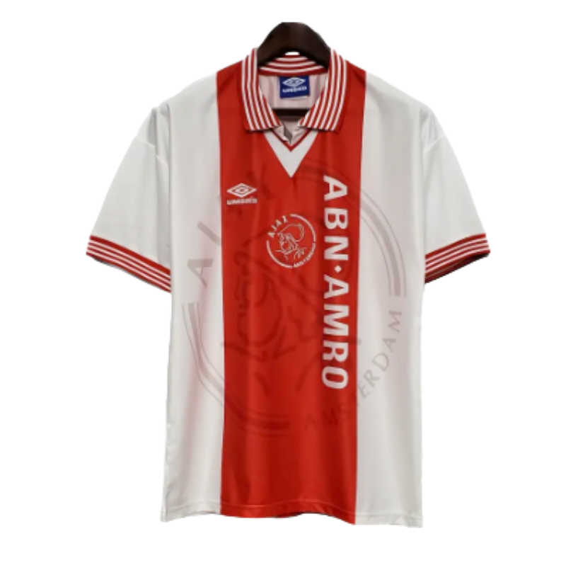 95-96 Ajax Home soccer jersey-Retro version: Ajax 24-25 Home Stadium Jersey - Fans Version mysite: Adidas luxuryfootballshirts.com: https://www.luxuryfootballshirts.com/