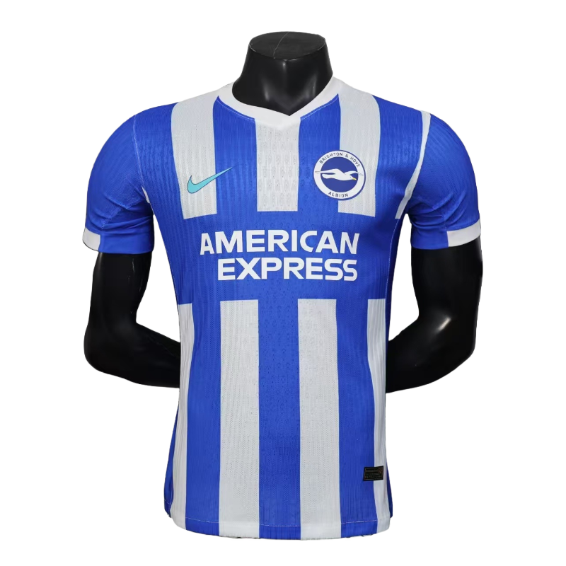 25-26 Brighton home soccer jersey-Player Version: Ajax 24-25 Home Stadium Jersey - Fans Version : Adidas luxuryfootballshirts.com: https://www.luxuryfootballshirts.com/