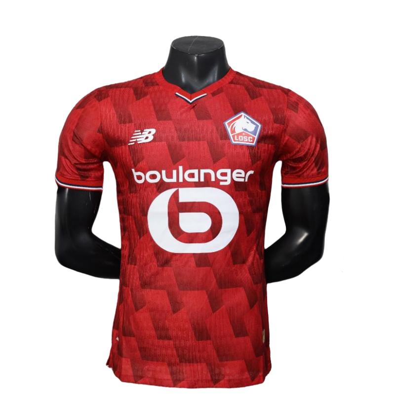 25-26 LOSC Lille Home soccer jersey - Player Version: Ajax 24-25 Home Stadium Jersey - Fans Version : Adidas luxuryfootballshirts.com: https://www.luxuryfootballshirts.com/