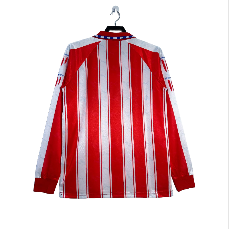 94-95 Atletico Madrid Home long sleeves soccer jersey-Retro version: Ajax 24-25 Home Stadium Jersey - Fans Version : Adidas luxuryfootballshirts.com: https://www.luxuryfootballshirts.com/
