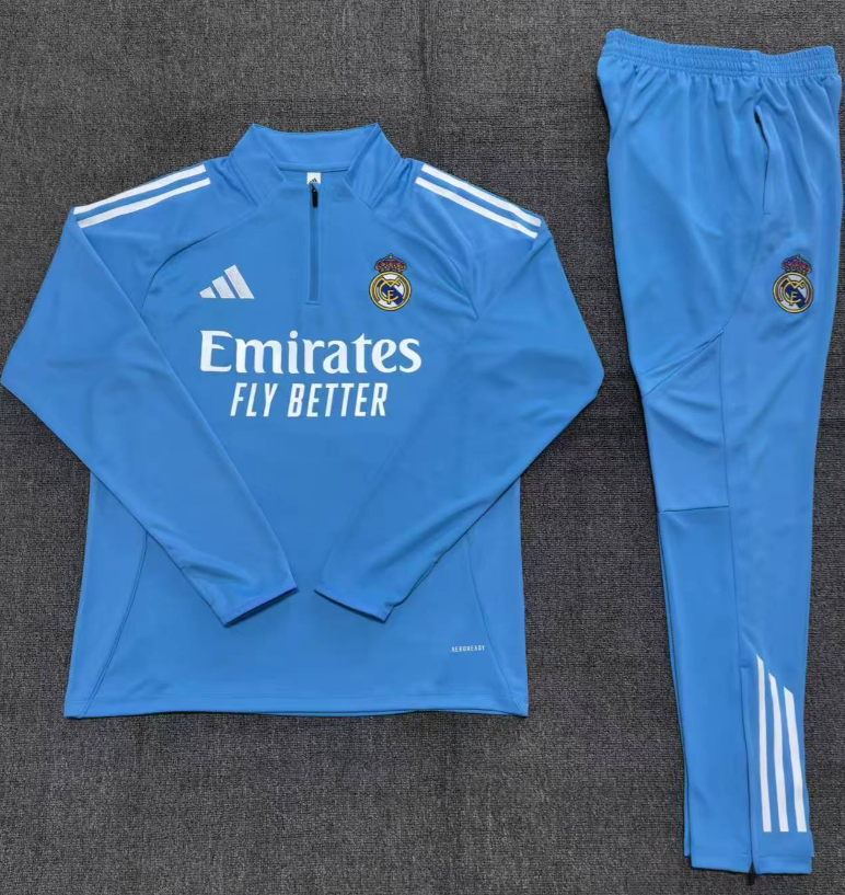 25-26 Real Madrid kids long-sleeved half-pull training suit kit: Ajax 24-25 Home Stadium Jersey - Fans Version : Adidas luxuryfootballshirts.com: https://www.luxuryfootballshirts.com/