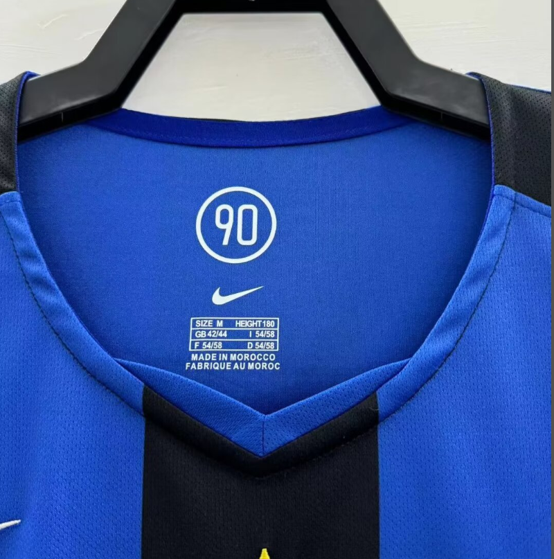 04-05 Inter Milan home soccer jersey-Retro version: Ajax 24-25 Home Stadium Jersey - Fans Version : Adidas luxuryfootballshirts.com: https://www.luxuryfootballshirts.com/