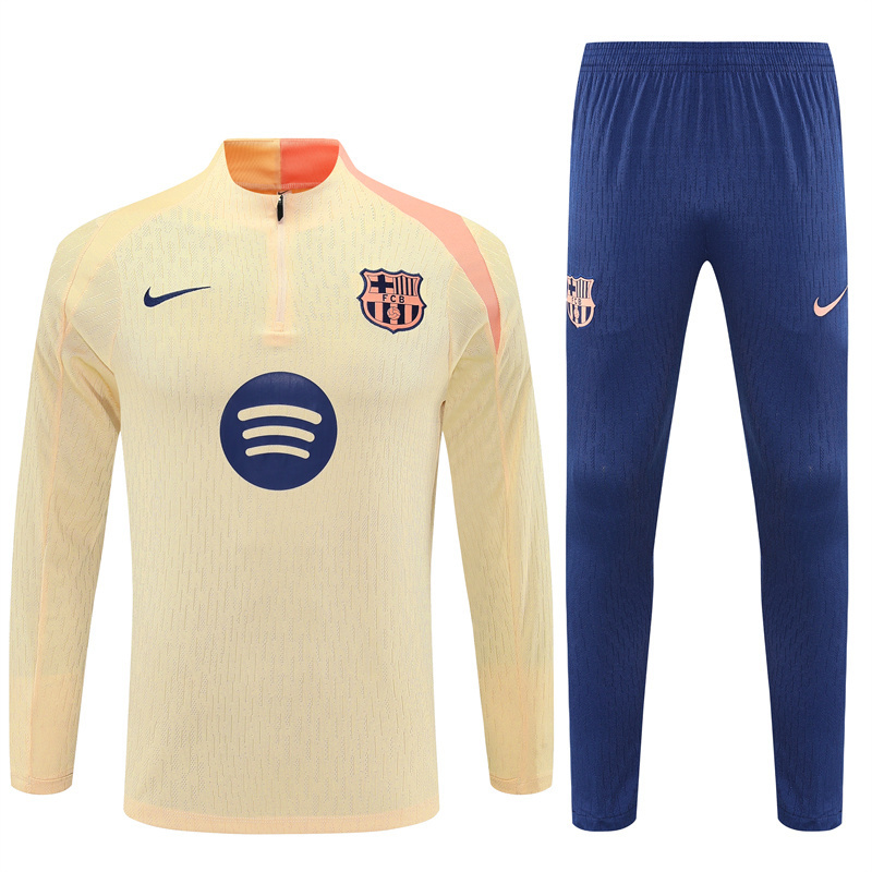 25-26 Barcelona kids adult long-sleeved half-pull training suit kit: Ajax 24-25 Home Stadium Jersey - Fans Version : Adidas luxuryfootballshirts.com: https://www.luxuryfootballshirts.com/