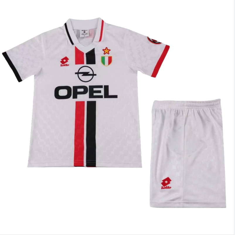 96-97 kids kit AC Milan Away soccer jersey-Retro version: Ajax 24-25 Home Stadium Jersey - Fans Version : Adidas luxuryfootballshirts.com: https://www.luxuryfootballshirts.com/