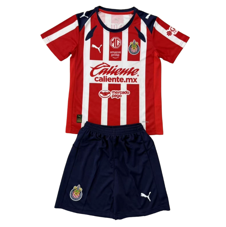 25-26 kids kit Chivas Home soccer jersey-Fans Version: Ajax 24-25 Home Stadium Jersey - Fans Version : Adidas luxuryfootballshirts.com: https://www.luxuryfootballshirts.com/