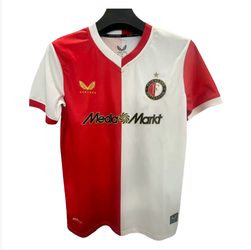 25-26 Feyenoord Home soccer jersey-Fans Version: Ajax 24-25 Home Stadium Jersey - Fans Version : Adidas luxuryfootballshirts.com: https://www.luxuryfootballshirts.com/