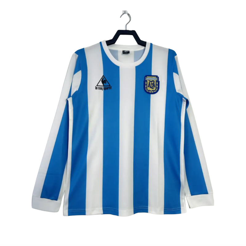 1986 Argentina Home Long soccer jersey-Retro version: Ajax 24-25 Home Stadium Jersey - Fans Version : Adidas luxuryfootballshirts.com: https://www.luxuryfootballshirts.com/