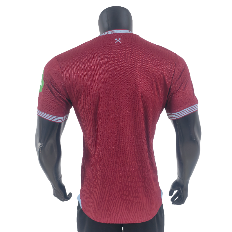 25-26 West Ham United home soccer jersey-Player Version: Ajax 24-25 Home Stadium Jersey - Fans Version : Adidas luxuryfootballshirts.com: https://www.luxuryfootballshirts.com/