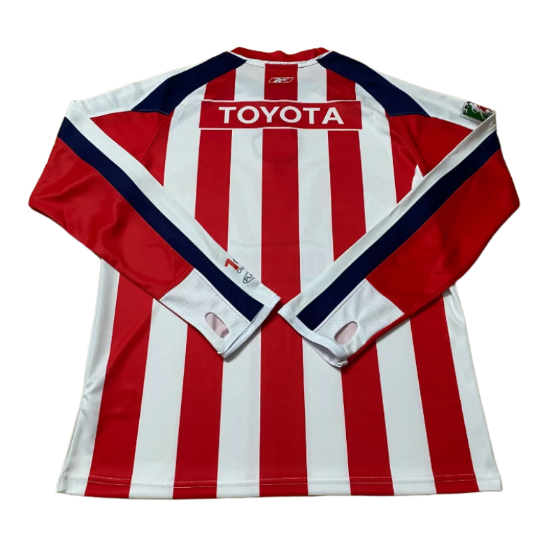 06-07 Chivas Home long sleeves soccer jersey-Retro version: Ajax 24-25 Home Stadium Jersey - Fans Version : Adidas luxuryfootballshirts.com: https://www.luxuryfootballshirts.com/