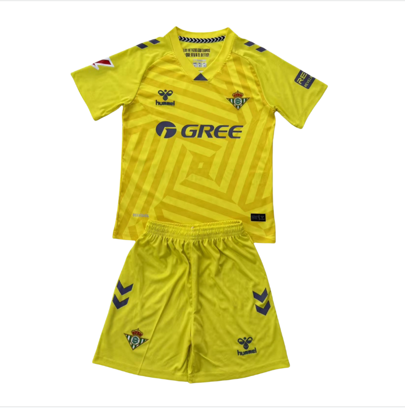 25-26 kids kit Real Betis goalkeeper soccer jersey-Fans Version: Ajax 24-25 Home Stadium Jersey - Fans Version : Adidas luxuryfootballshirts.com: https://www.luxuryfootballshirts.com/