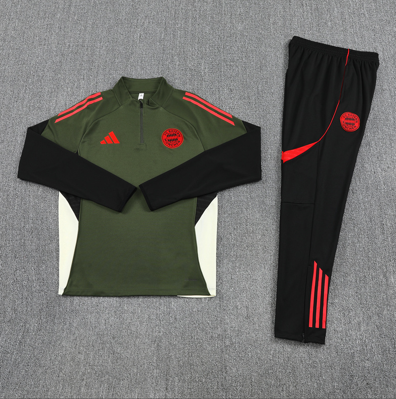 25-26 Bayern Munich adult long-sleeved half-pull training suit kit: Ajax 24-25 Home Stadium Jersey - Fans Version : Adidas luxuryfootballshirts.com: https://www.luxuryfootballshirts.com/