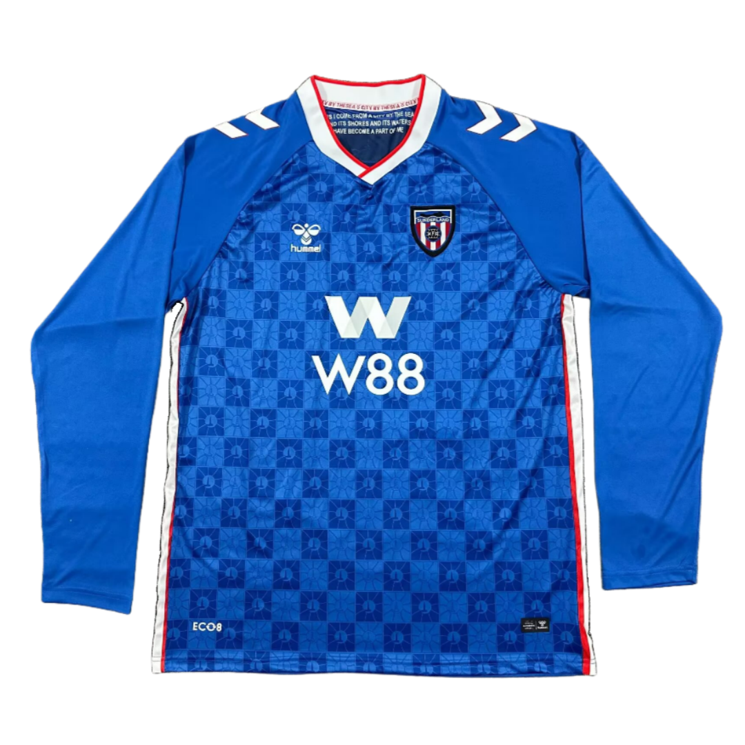 25-26 long sleeves Sunderland away soccer jersey -Fans Version: Ajax 24-25 Home Stadium Jersey - Fans Version : Adidas luxuryfootballshirts.com: https://www.luxuryfootballshirts.com/