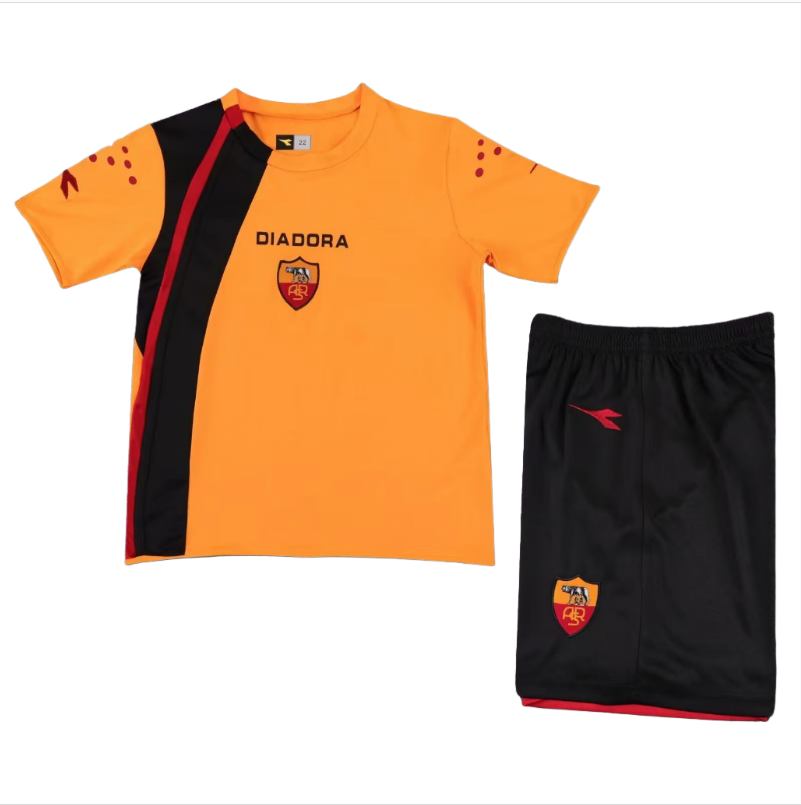 05-06 kids kit Roma home soccer jersey-Retro version: Ajax 24-25 Home Stadium Jersey - Fans Version : Adidas luxuryfootballshirts.com: https://www.luxuryfootballshirts.com/